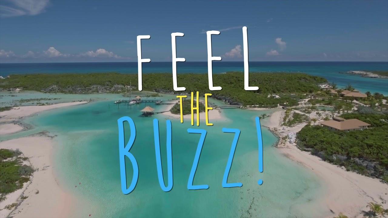 Turquoise Bahamian water meeting deep blue at the drop-off